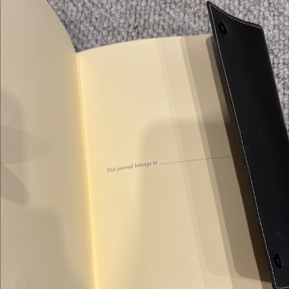 Handmade Italian Leather Journal NEW - Picture 2 of 3